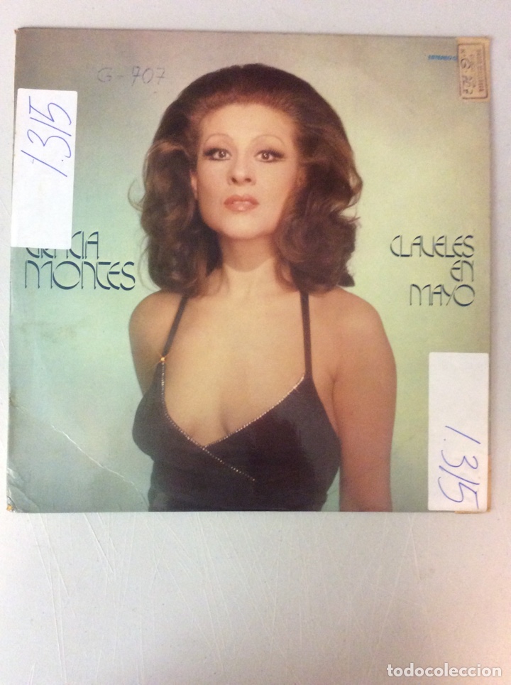 Discos de vinilo: Gracia Montes. Claveles en mayo - Foto 1