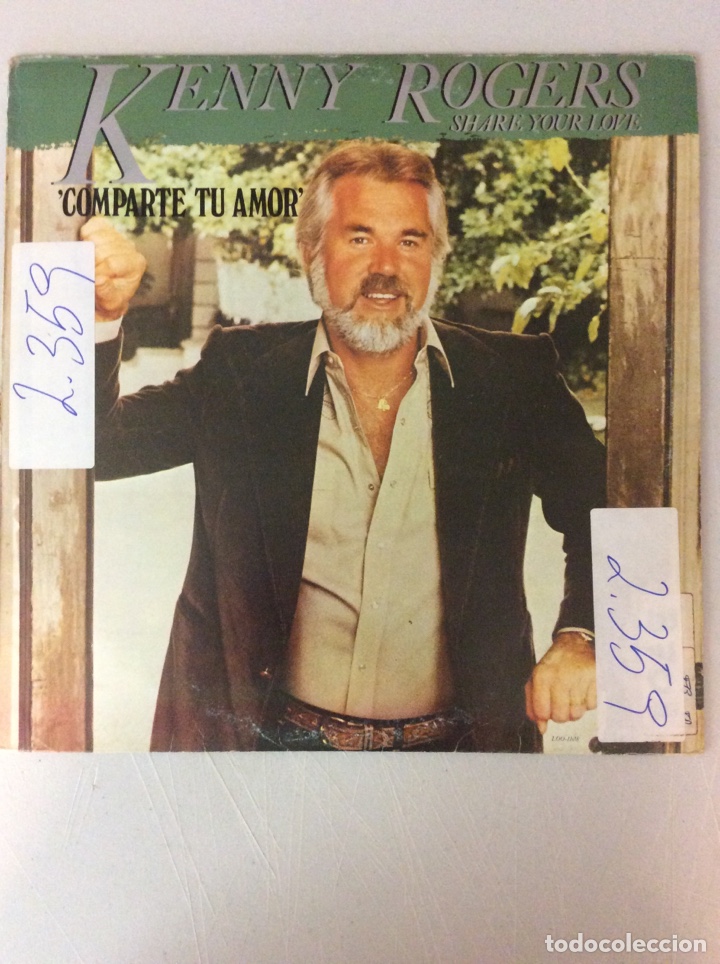 Discos de vinilo: Kenny Rogers. Share your love. Comparte tu amor - Foto 1