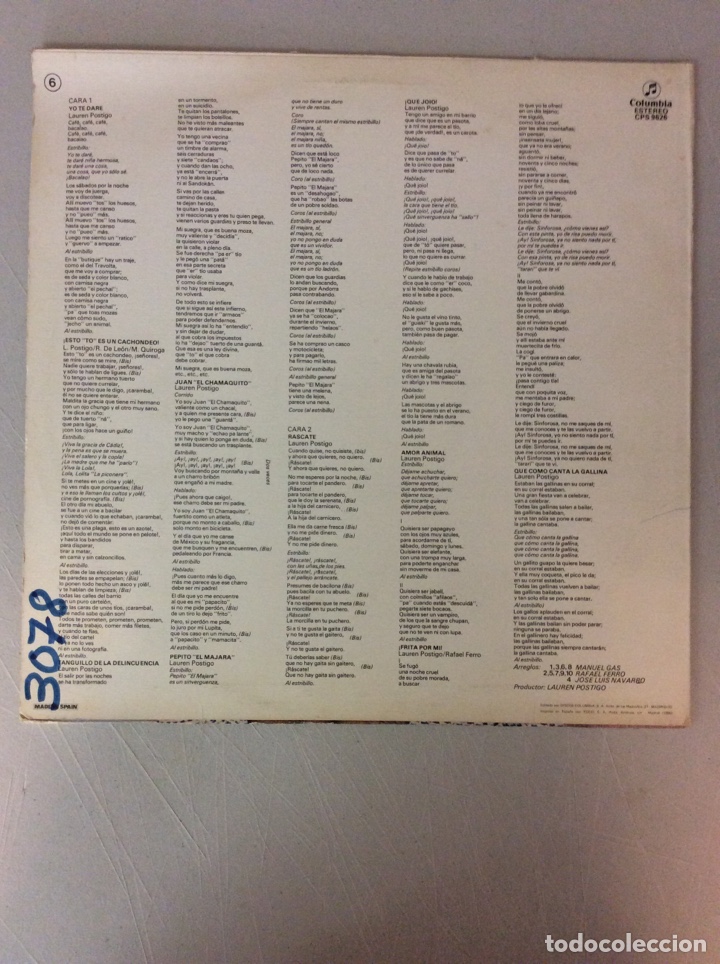 Discos de vinilo: Fernando Esteso. Rascate - Foto 2