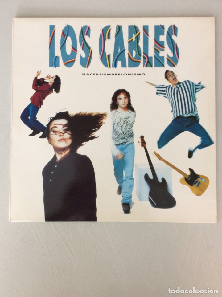 Discos de vinilo: Los Cables. Hacersiemprelomismo. - Foto 1