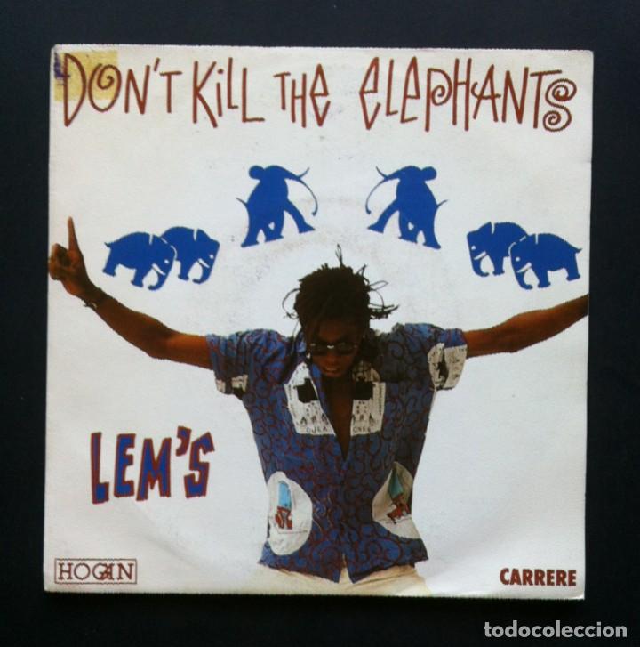 Discos de vinilo: LEMS - Dont Kill The Elephants - SINGLE 1990 - CARRERE - Foto 1