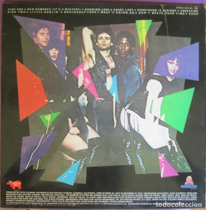 Discos de vinilo: SPIDER: SPIDER. EXCELENTE POP ROCK U.S.A. - Foto 2