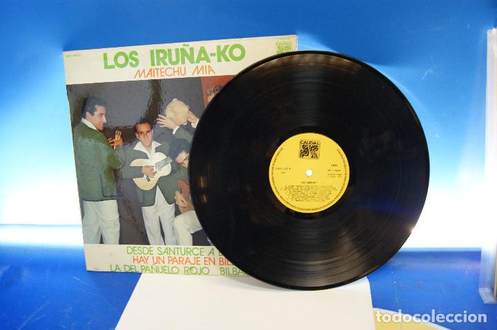 Discos de vinilo: Vinilo. LP, Los Iru&ntilde;a-Ko - Maitechu Mia. Caudal. - Foto 3