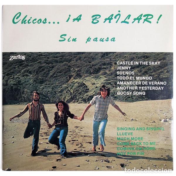 Discos de vinilo: Various &ndash; Chicos... &iexcl;A Bailar! Sin Pausa-SPAIN-1975-LP - Foto 1