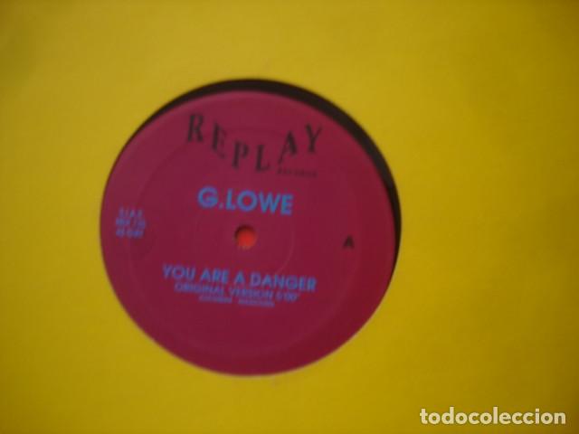 Discos de vinilo: G. Lowe You Are A Danger - Foto 1