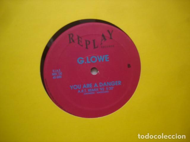 Discos de vinilo: G. Lowe You Are A Danger - Foto 2