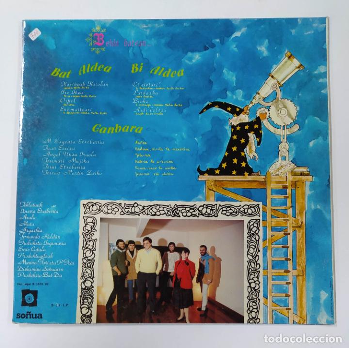 Discos de vinilo: GANBARA - BEHIN BATEAN - LP. TDKDA28 - Foto 2