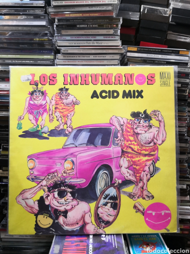 Discos de vinilo: Los inhumanos Acid mix - Foto 1