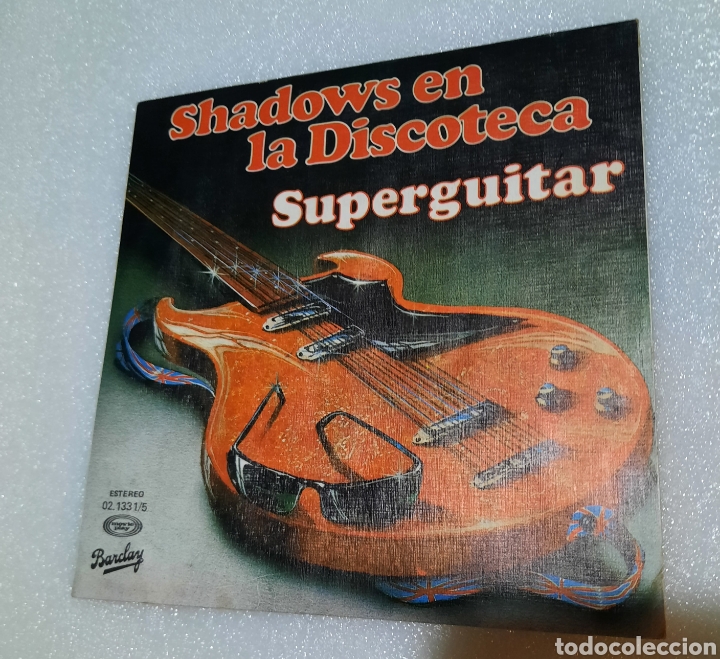 Discos de vinilo: Superguitar. Shadows en la discoteca - Foto 1