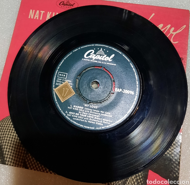 Discos de vinilo: Nat king Cole - My Love + 3 - Foto 2