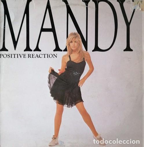 Discos de vinilo: MANDY - POSITIVE REACTION - MAXI SINGLE # - Foto 1