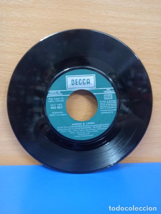 Disques de vinyle: SINGLE DISCO VINILO JARKKO AND LAURA KUIN SILLOIN ENNEN PROMOCION