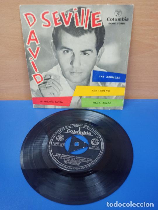 Discos de vinilo: SINGLE DISCO VINILO DAVID SEVILLE LAS ARDILLAS +3 - Foto 1