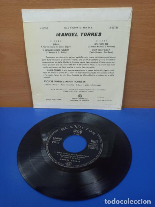 Discos de vinilo: SINGLE DISCO VINILO MANUEL TORRES NO PUEDE SER + 3 - Foto 2
