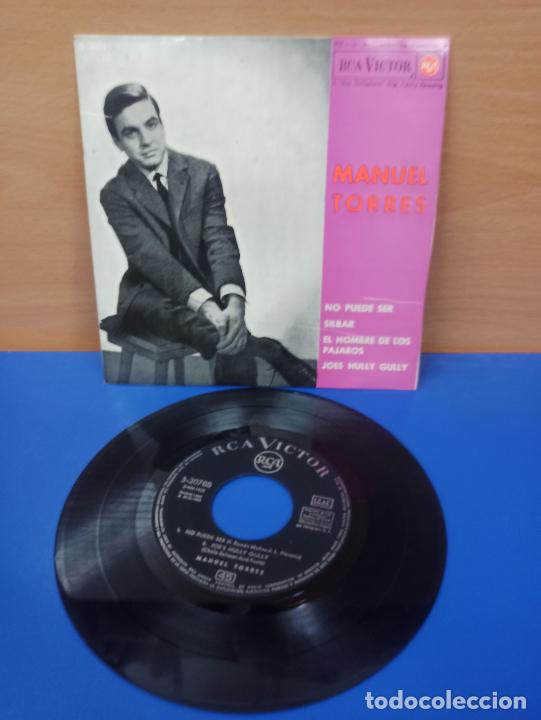 Discos de vinilo: SINGLE DISCO VINILO MANUEL TORRES NO PUEDE SER + 3 - Foto 1