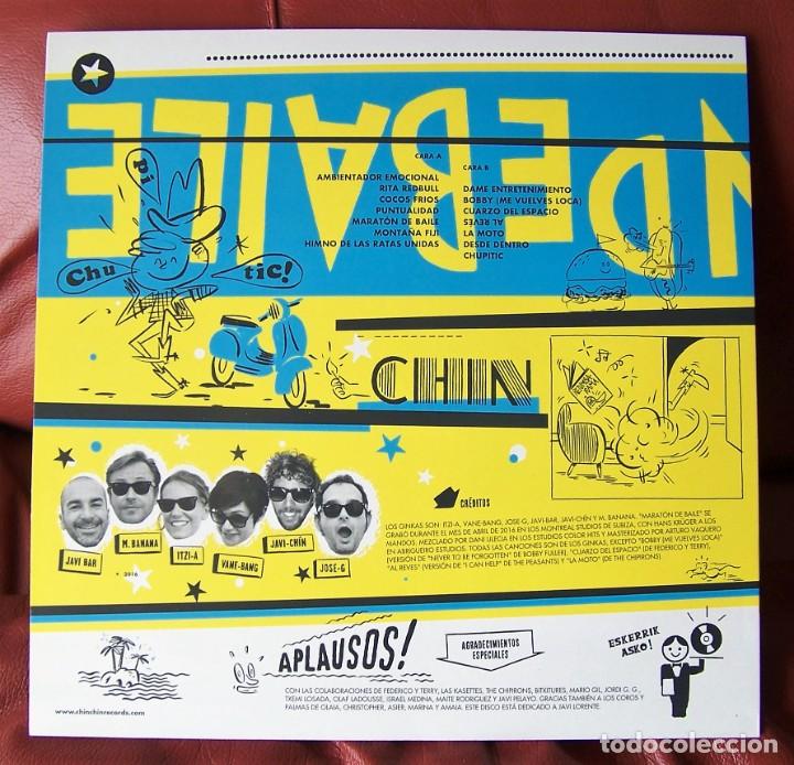 Discos de vinilo: LOS GINKAS - MARAT&Oacute;N DE BAILE LP - Foto 2