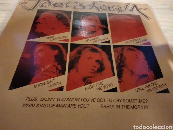 Discos de vinilo: Joe Cocker - Live In L.A (Espa&ntilde;a, 1988) - Foto 1