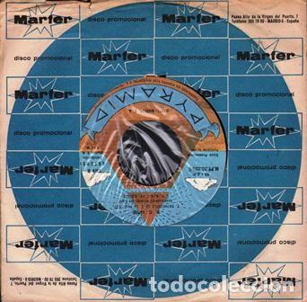 Dischi in vinile: SINGLE, PYRAMID. NOCHE PROFUNDA OSCURA Y DELICIOSA, T. CATHEDRALS. SG-551