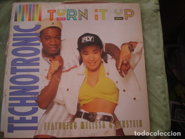 Discos de vinilo: Technotronic Featuring Melissa & Einstein Turn It Up - Foto 1