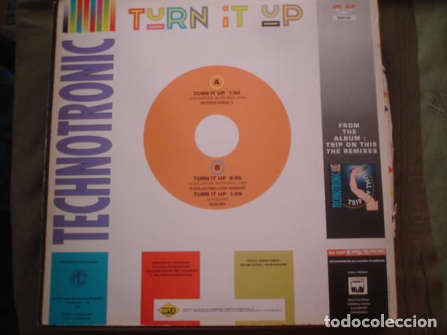 Discos de vinilo: Technotronic Featuring Melissa & Einstein Turn It Up - Foto 2