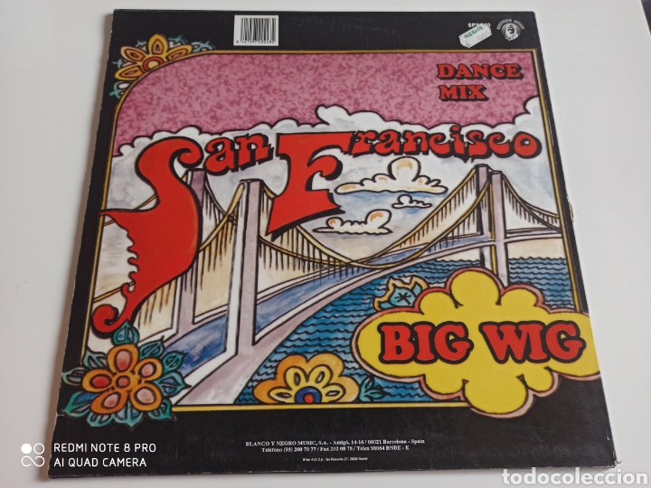 Discos de vinilo: Big Wig - San Francisco (12&rdquo;) - Foto 2