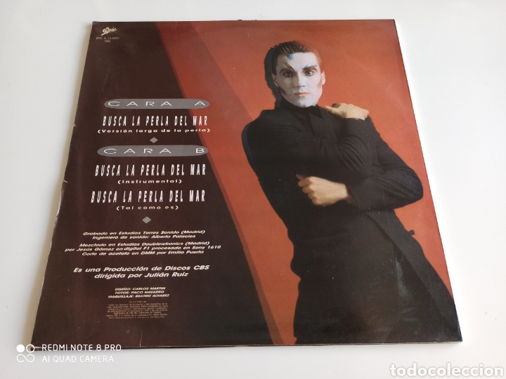 Discos de vinilo: Morant - Busca La Perla Del Mar (12&rdquo;) - Foto 2