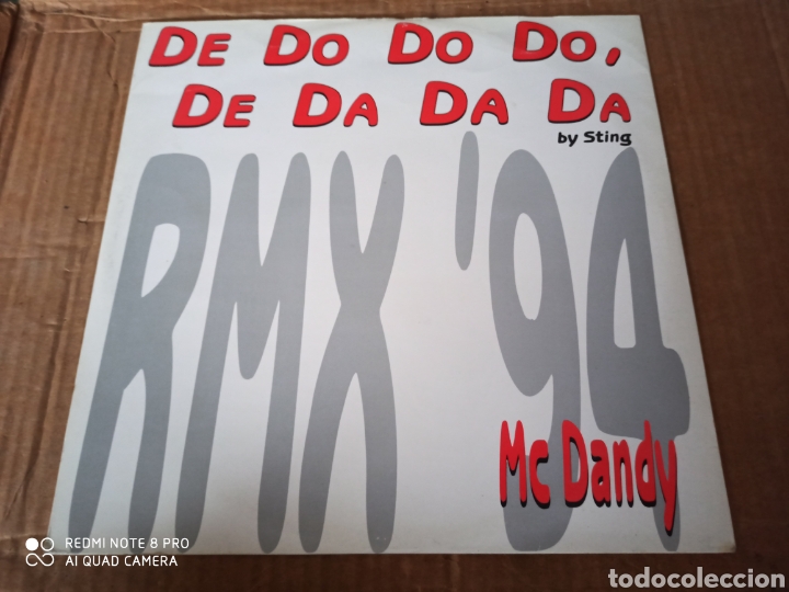 Discos de vinilo: Mc Dandy - De Do Do Do, De Da Da Da (Remix 94) (12&rdquo;) - Foto 1