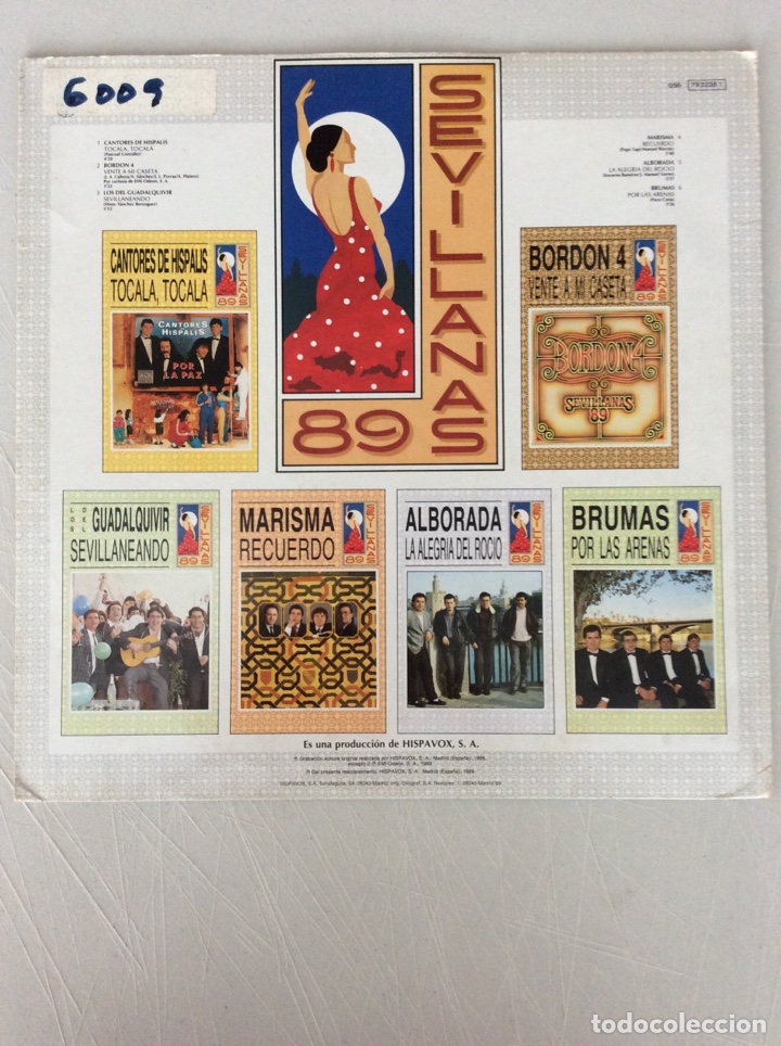 Discos de vinilo: Sevillanas 89. - Foto 2