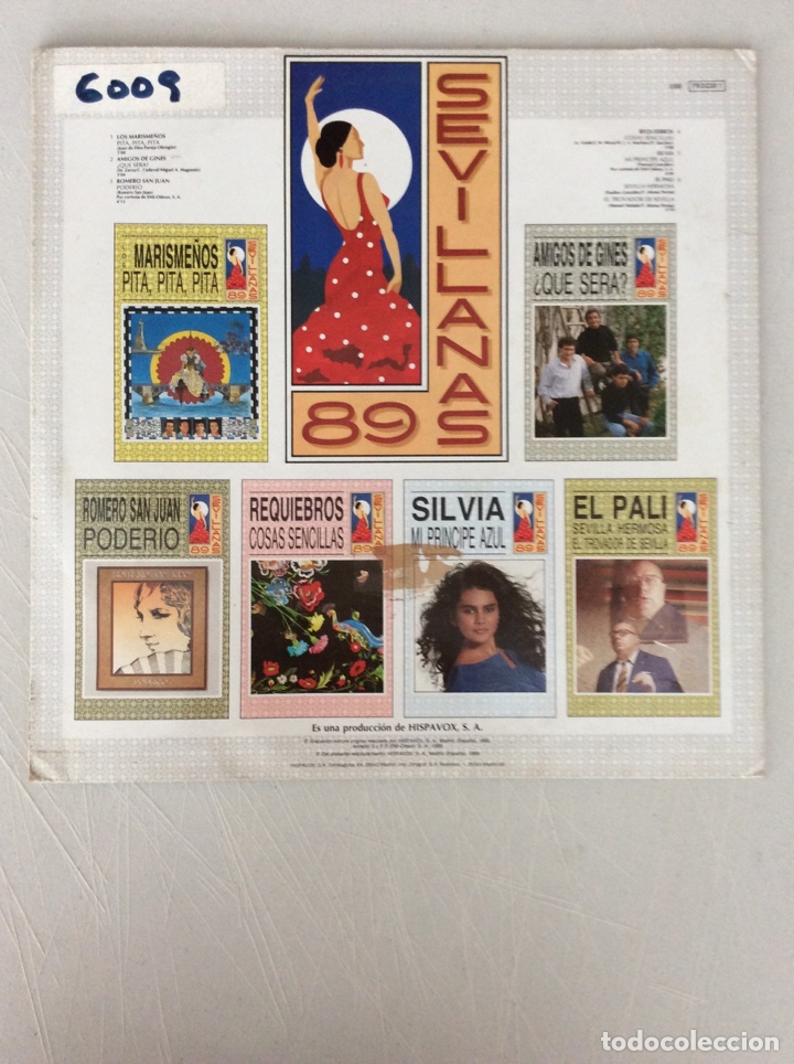 Discos de vinilo: Sevillanas 89. - Foto 1