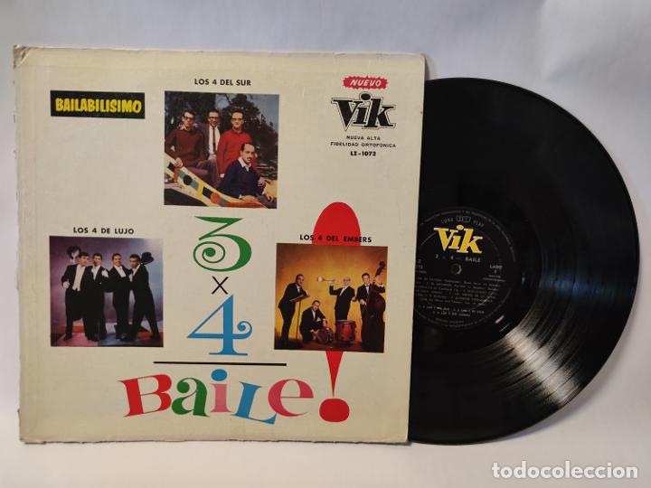 Discos de vinilo: 3x4 Baile! - Varios - Foto 1