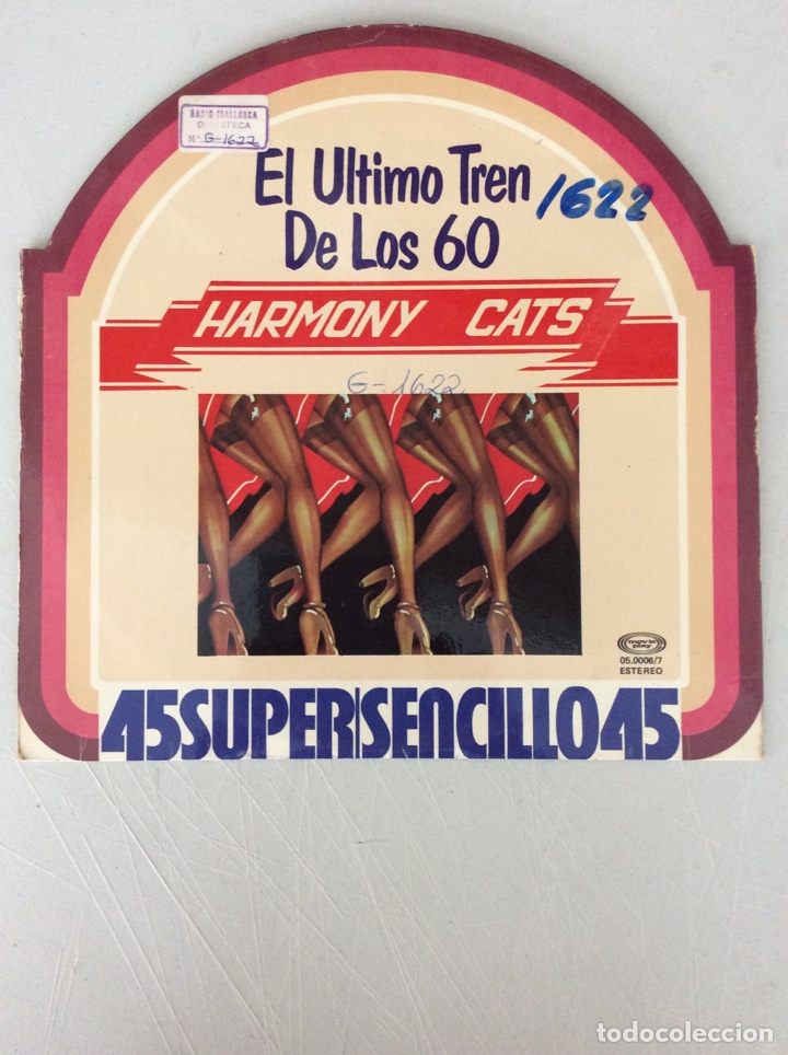 Discos de vinilo: El &uacute;ltimo tren de los 60. Harmony cats - Foto 2