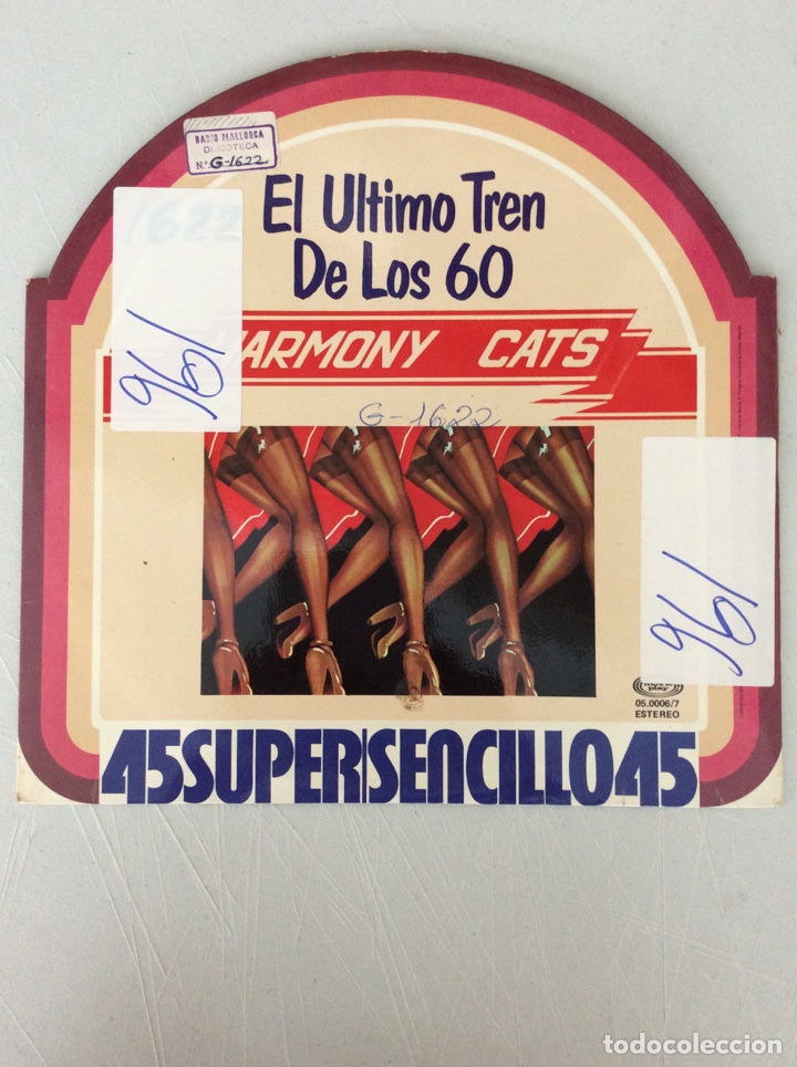 Discos de vinilo: El &uacute;ltimo tren de los 60. Harmony cats - Foto 1
