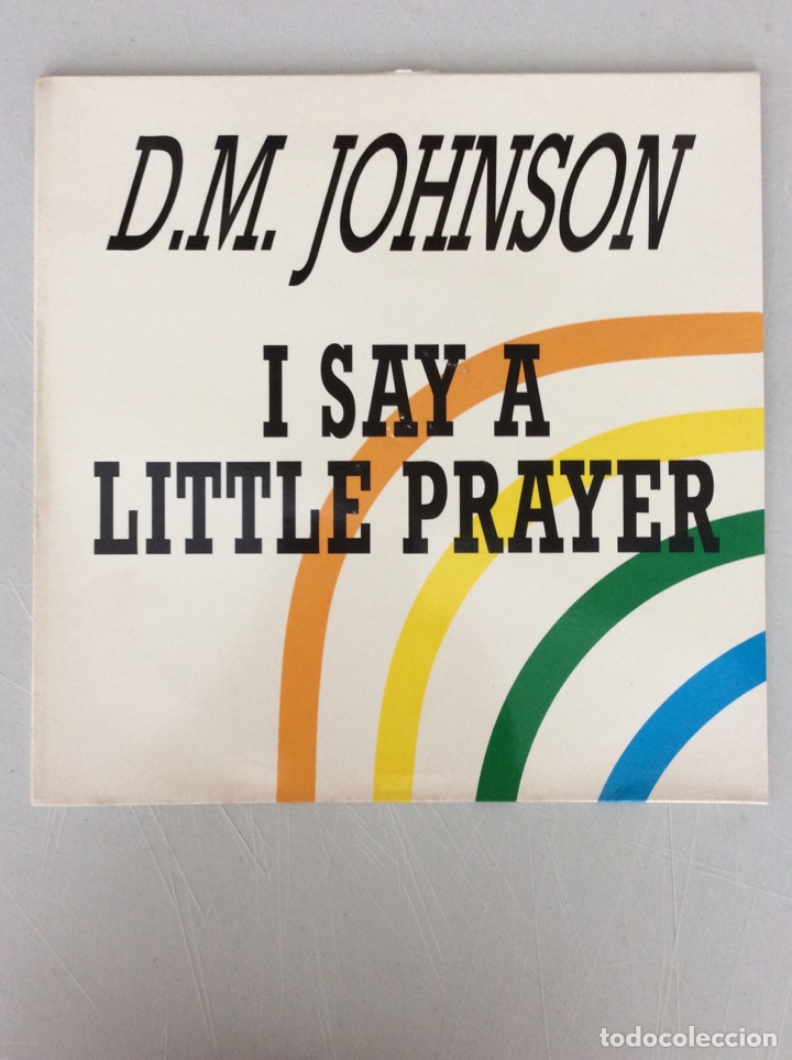 Discos de vinilo: D.M. Johnson. I say a little prayer - Foto 1