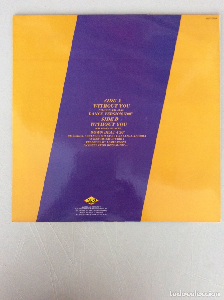 Discos de vinilo: Sheena Rayder. Without you - Foto 2