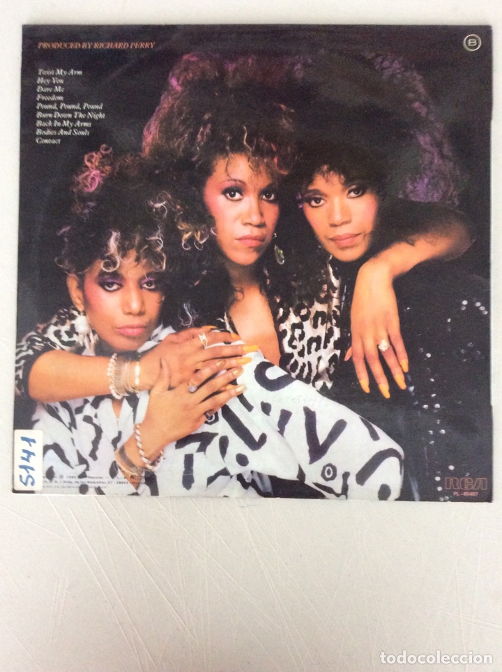 Discos de vinilo: Pointer Sisters. Contact - Foto 2
