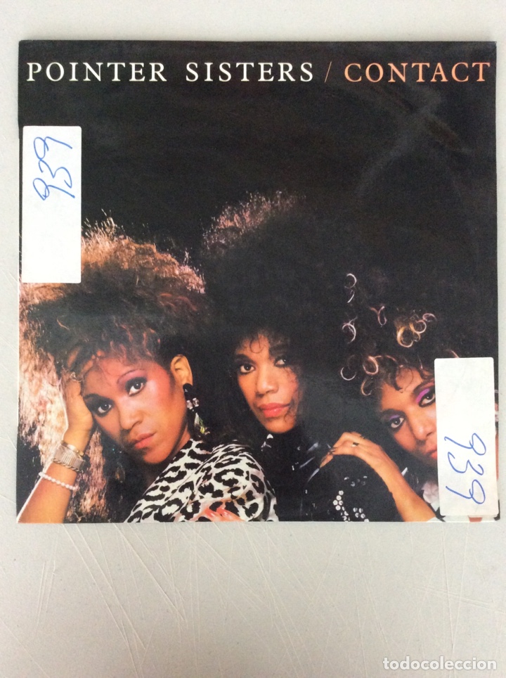 Discos de vinilo: Pointer Sisters. Contact - Foto 1