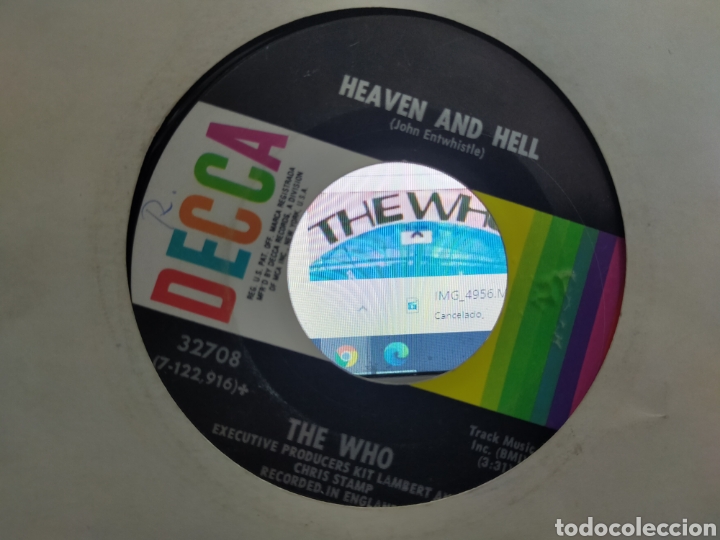 Discos de vinilo: The Who single summertime blues u.s.a. - Foto 2