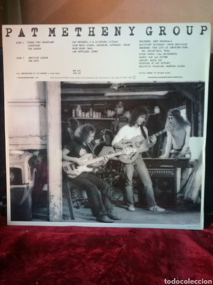 Discos de vinilo: PAT METHENY GROUP 1980 Edipsa Spain - Foto 2