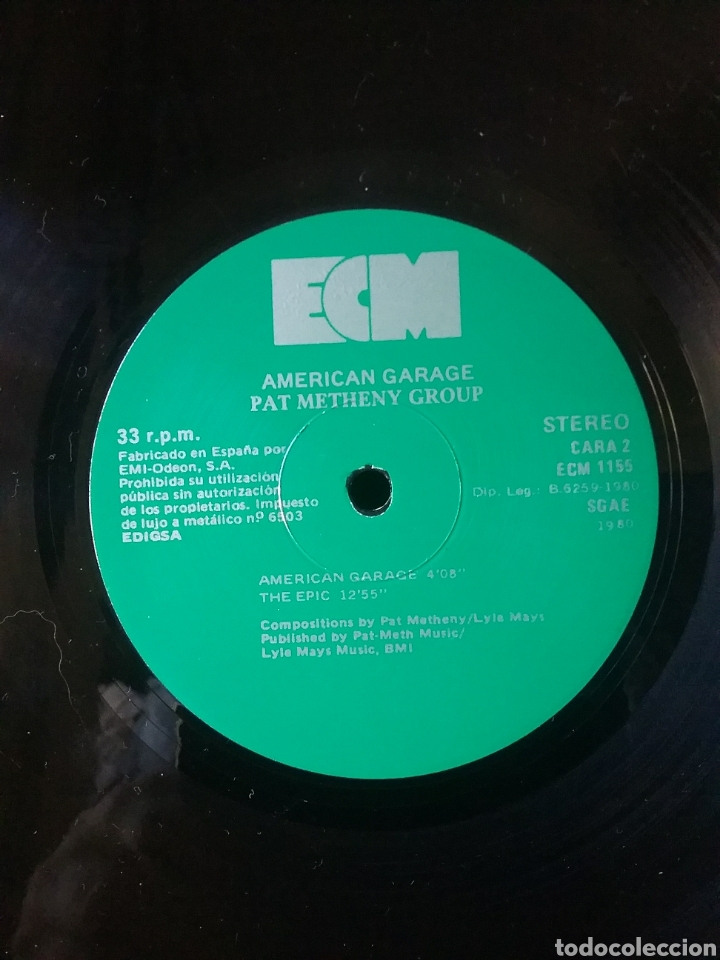 Discos de vinilo: PAT METHENY GROUP 1980 Edipsa Spain - Foto 3