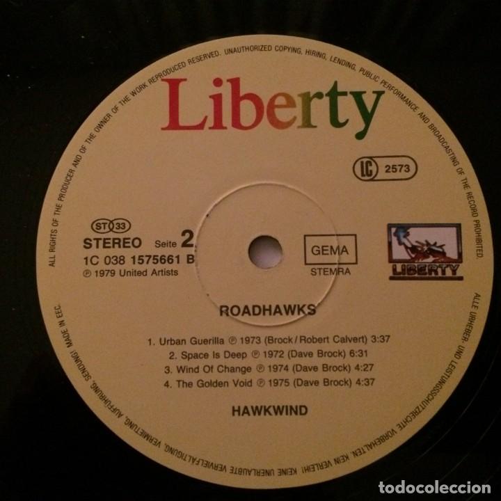 Discos de vinilo: Hawkwind &ndash; Roadhawks , Germany 1979 Liberty* - Foto 4