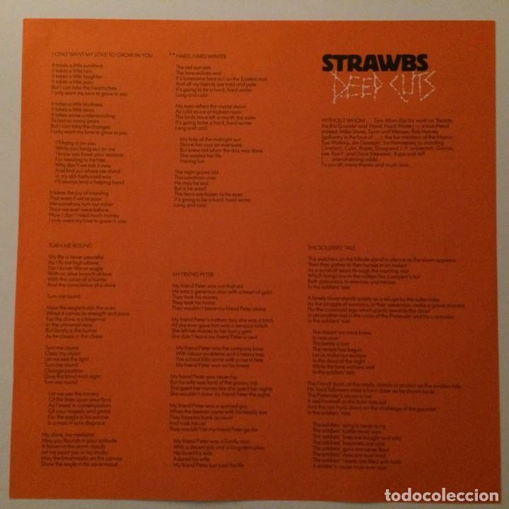 Discos de vinilo: Strawbs &ndash; Deep Cuts , UK 1976 Oyster - Foto 3