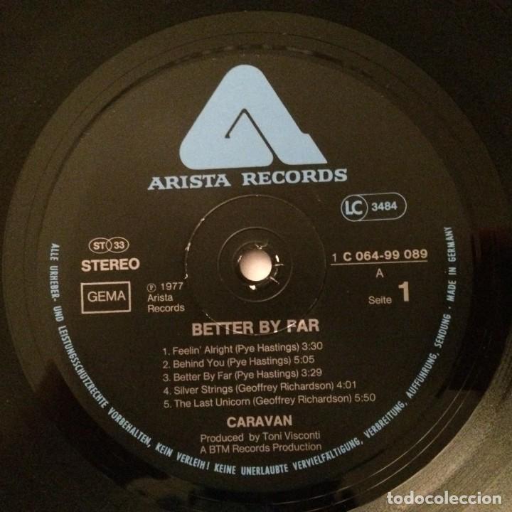 Discos de vinilo: Caravan &lrm;&ndash; Better By Far , Germany,1977 Arista* - Foto 3