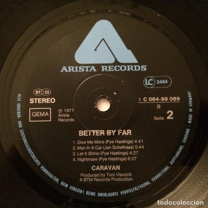 Discos de vinilo: Caravan &lrm;&ndash; Better By Far , Germany,1977 Arista* - Foto 4