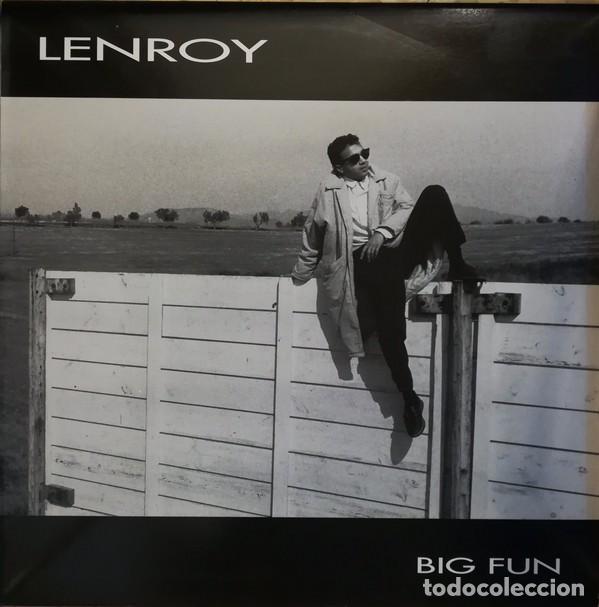 Discos de vinilo: Lenroy &ndash; Big Fun-SPAIN-1989-MAXI SINGLE-COPIA NUEVA - Foto 1