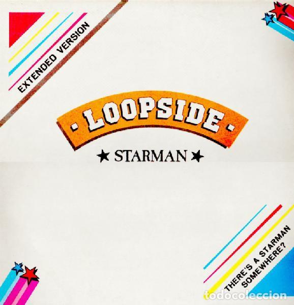 Discos de vinilo: Loopside &ndash; Starman-ITALY-1984-MAXI SINGLE - Foto 1