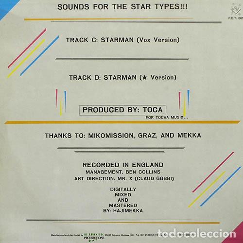Discos de vinilo: Loopside &ndash; Starman-ITALY-1984-MAXI SINGLE - Foto 2