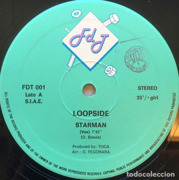 Discos de vinilo: Loopside &ndash; Starman-ITALY-1984-MAXI SINGLE - Foto 3