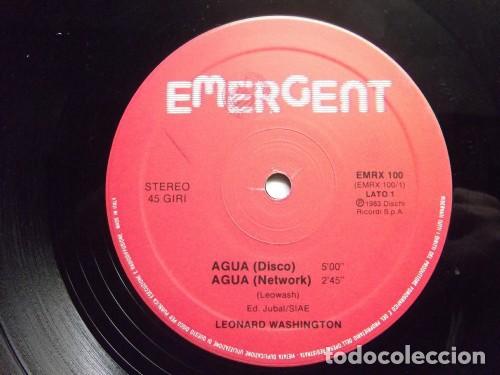 Discos de vinilo: Leonard Washington &ndash; Agua-ITALY - Foto 2