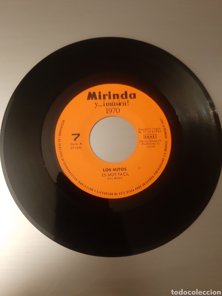 Discos de vinilo: MIRINDA. Y... &iexcl;MUSICA! 70. - Foto 3