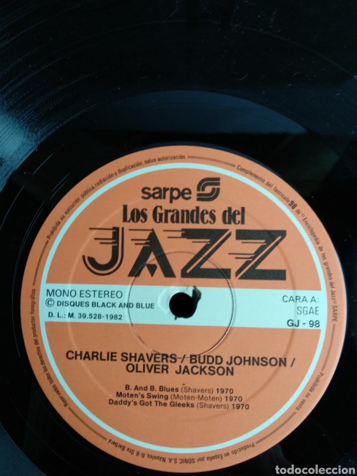 Discos de vinilo: LOS GRANDES DEL JAZZ, 1982 - Foto 3